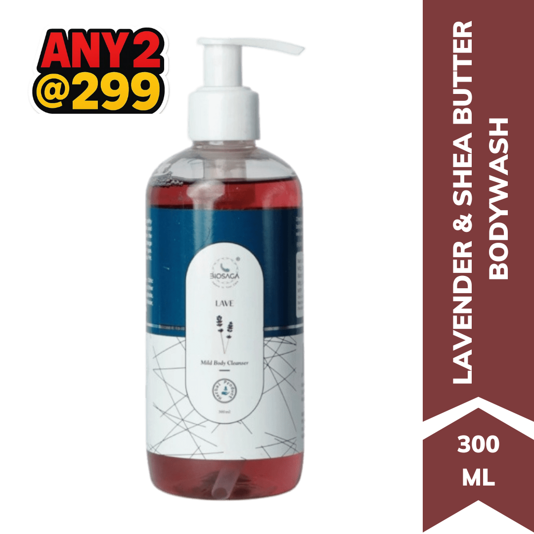 LAVE Calming Lavender Bodywash for Skin Repair & Deep Nourishment