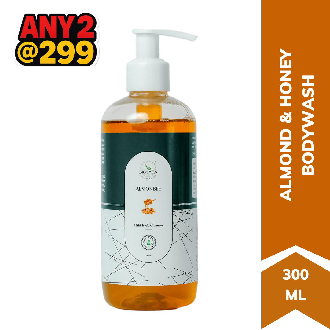 ALMONBEE Dryness Rescue Bodywash with Almond & Honey