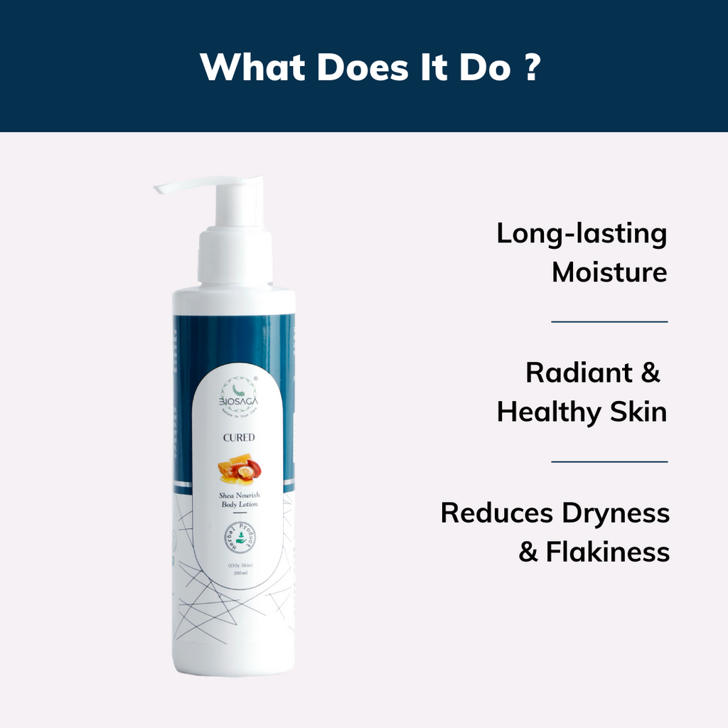 CURED - Damage Repair Body Lotion with Shea Butter