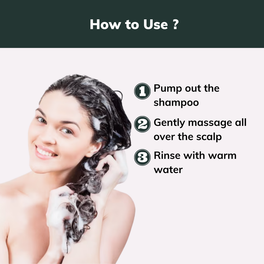 HAIRE Anti-Hairfall Shampoo with Amla, Bhringraj & Reetha