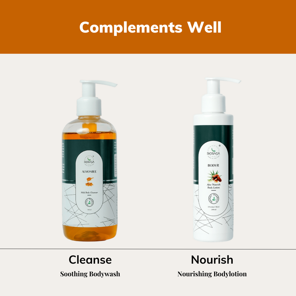 ALMONBEE Dryness Rescue Bodywash with Almond & Honey