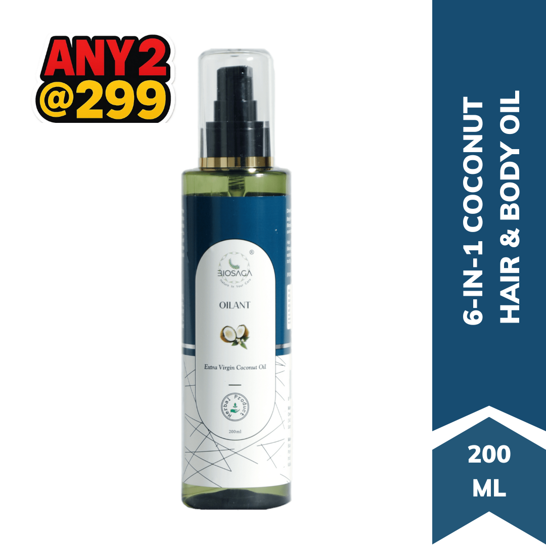 OILANT Nourishing Hair & Body Oil with 6 Natural Ingredients